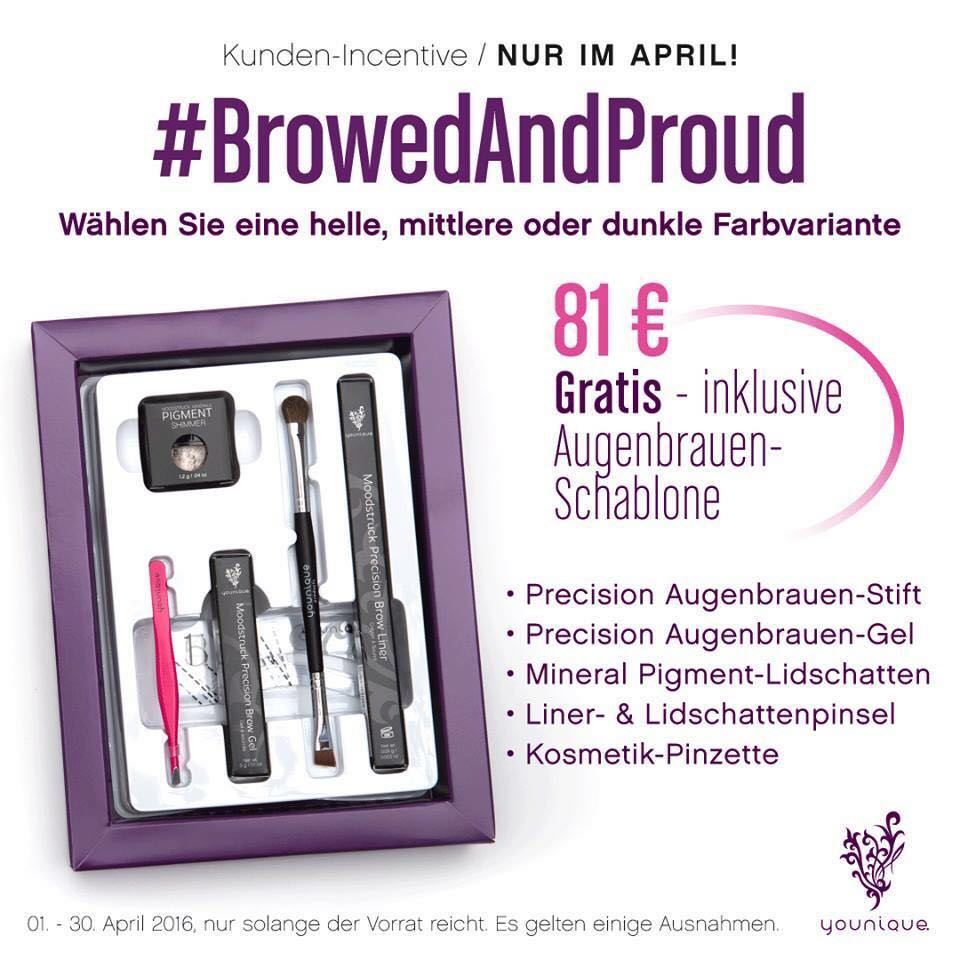 YouByAriane's tweet photo. Alles was man für die Augenbrauen braucht findest Du in unserem April-Kunden-Incentive... https://t.co/TSNMAeGeXC