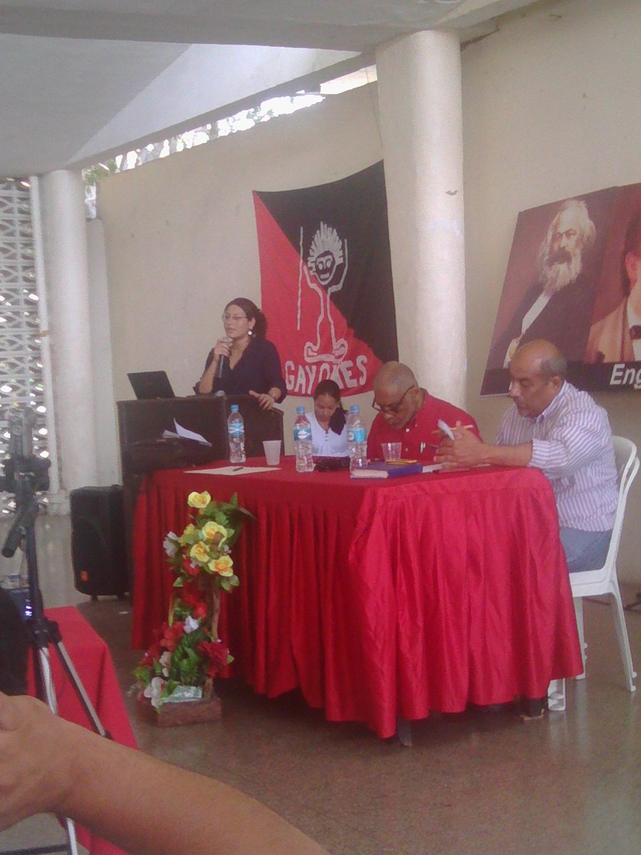 cefirevolucion's tweet photo. Camarada Nadia Mora, vocera de UPRA, inicia ponencia en el 8vo SEMINARIO LATINOAMERICANO DE ECONOMIA MARXISTA... https://t.co/vnqCnVbkw5