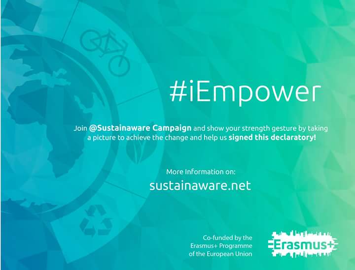 Join the <a href="/sustain_aware/">Sustainaware</a> train and add your voice #iEmpower for sustainable development around the world 👌
