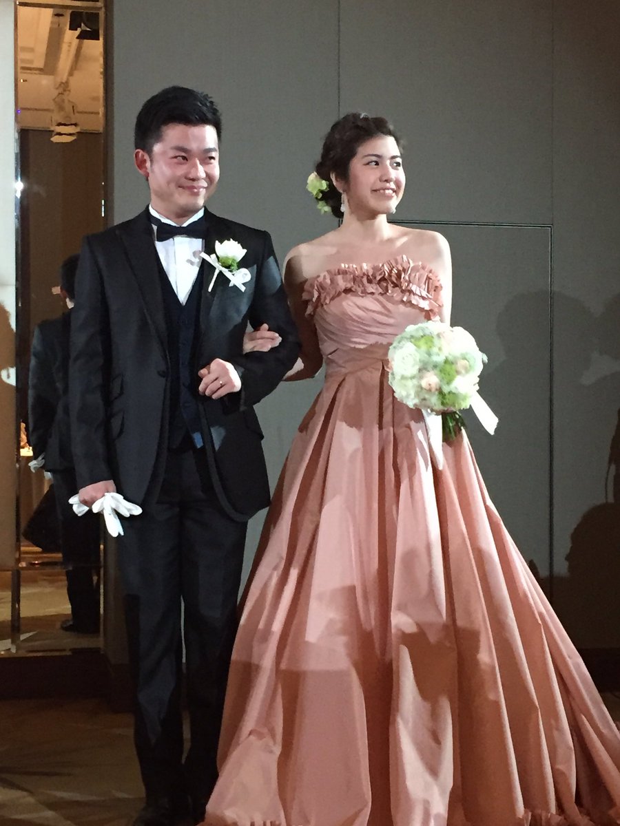 KTeighty_seven's tweet photo. りょうくん、チーちゃんのwedding🎶
幸せいっぱい満開！
ハッピーだY！！ https://t.co/yjrfF49Gap