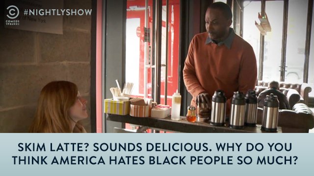 nightlyshow's tweet photo. Coffee with @mikeyardcomedy and @RickyVelez gets DEEP. #RaceTogether #AwkwardTogether
https://t.co/aKHwYKlh0H https://t.co/1B8jCqhfLY