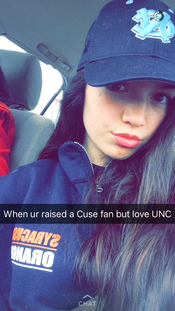 Abby51896's tweet photo. Disowning her. #CUSE #downwithUNC https://t.co/EZgI0UdPUi