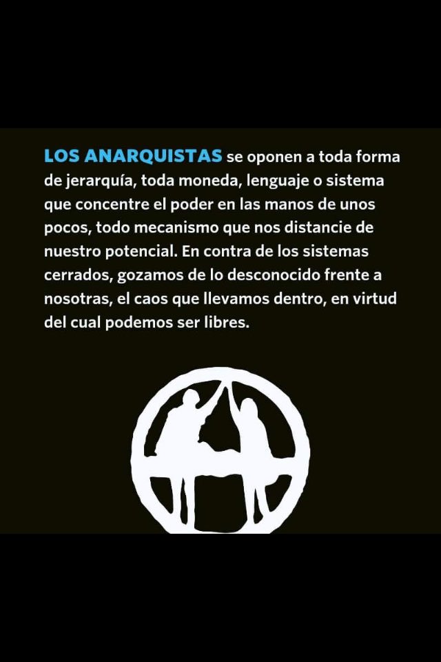 Anonymous3Red's tweet image. Anarquismo.