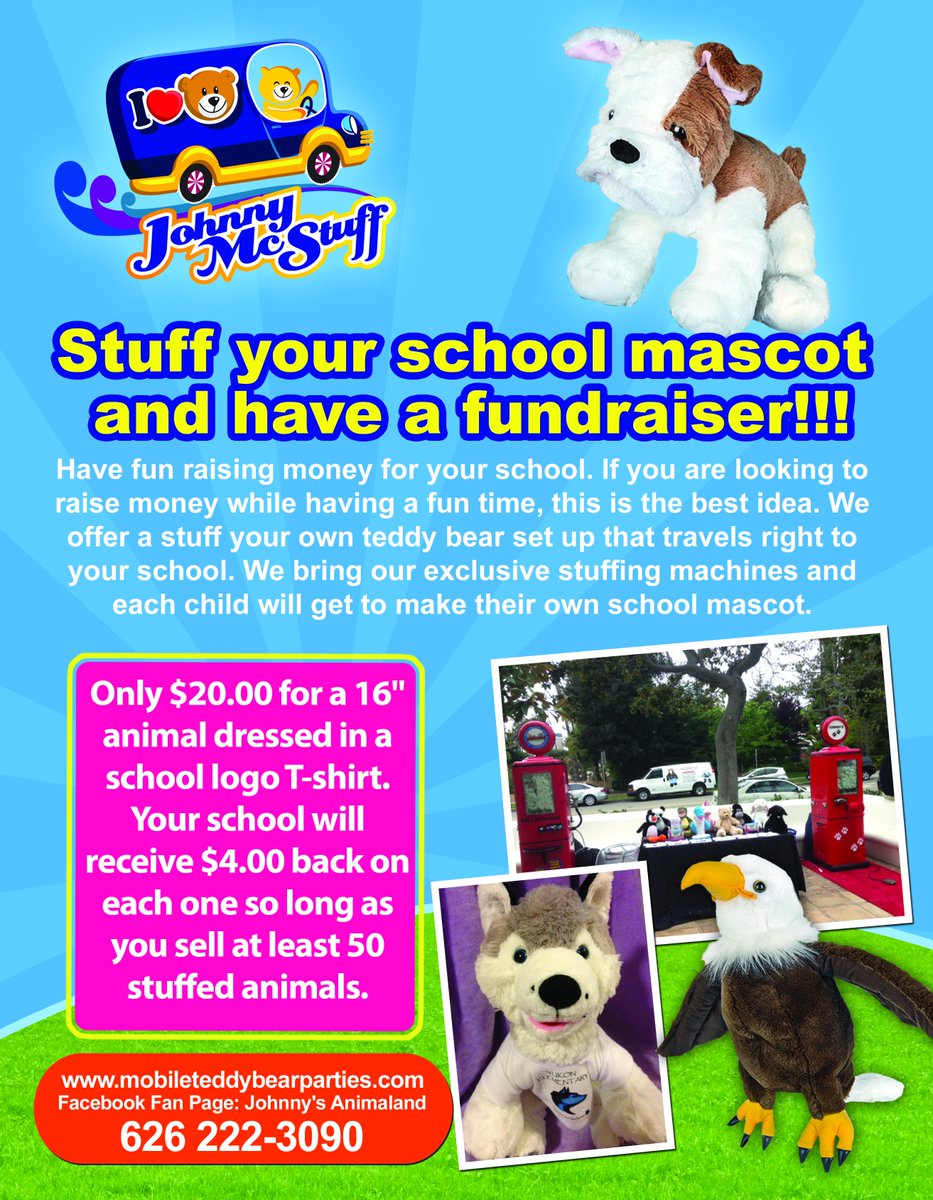 stuff a bear fundraiser