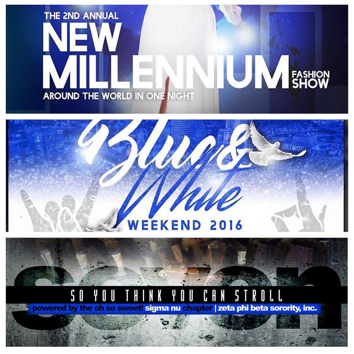 pi_beta_sigma's tweet photo. April 8-10 Blue &amp; White Weekend will be in full effect!!! @AATSigmas @SigmaNu1920 https://t.co/T0WUYOZJmh