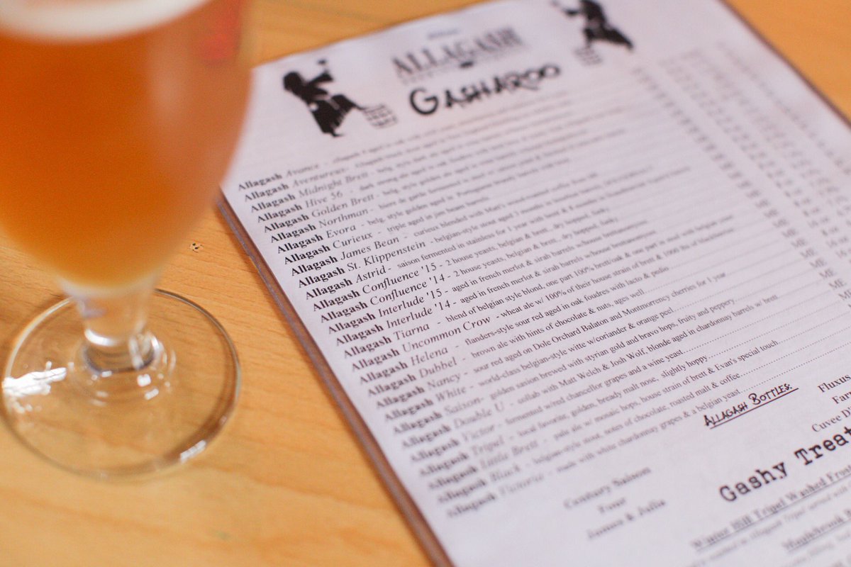 AllagashBrewing's tweet photo. James Bean and a killer tap list to explore. Perfect Saturday! #gasharoo @NovareResBierCf https://t.co/rs9EVKQlq7