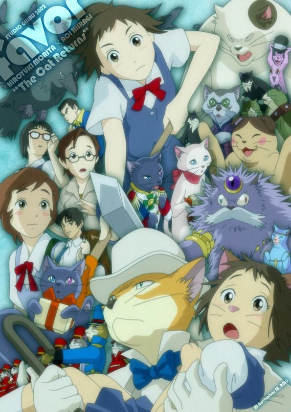DezainMag's tweet photo. #TheCatReturn #Anime #Manga https://t.co/RgPd25vEzX