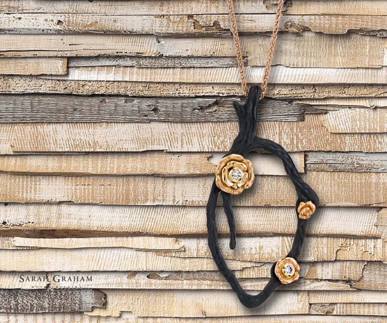 There is still snow in Aspen, but Spring is in the air!
#BeePendant #SarahGrahamJewelry