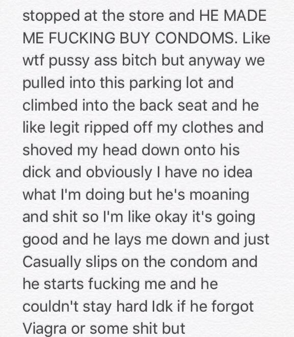 WheresMyVCard's tweet photo. He made her go buy the condoms😂 #VCardStories https://t.co/phAWtYIfOA
