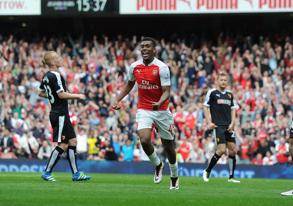 Arsenal's tweet photo. RETWEET if @alexiwobi was your #AFCvWFC man of the match https://t.co/6xrhm5Exxd