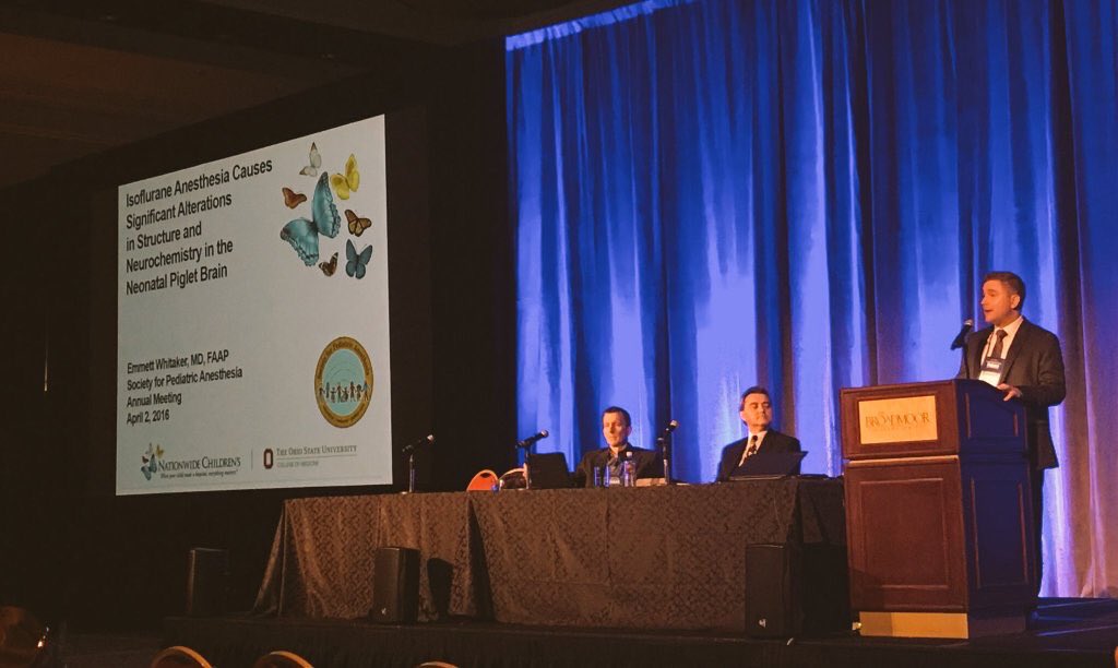 ewhitakermd's tweet image. Thrilled to receive one of the SPA Young Investigator awards  #neurotoxcity #SPACOS2016 @nationwidekids @NCHforDocs