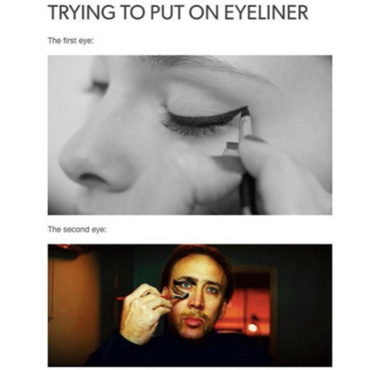 JCInstitute's tweet image. Every. single. time. Tweet a friend who feels the same way 🙋🏻 #makeupproblems