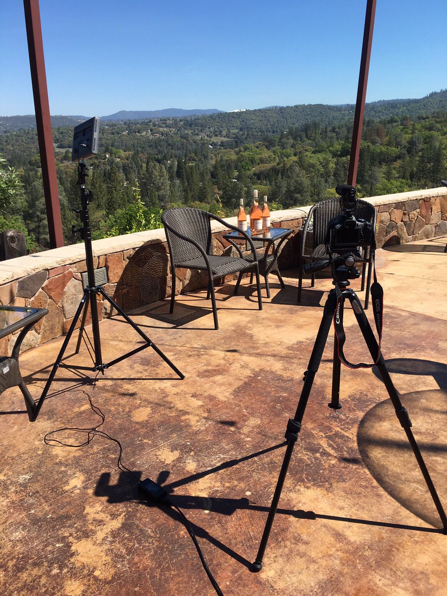 The Rosé is ready for its close up! It is being featured on #TasteofRosé!