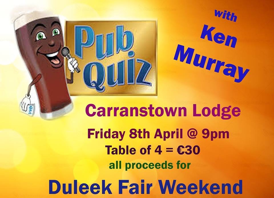 FairdayMeath's tweet photo. Anyone in area great night promised https://t.co/n1KlXGSQD3