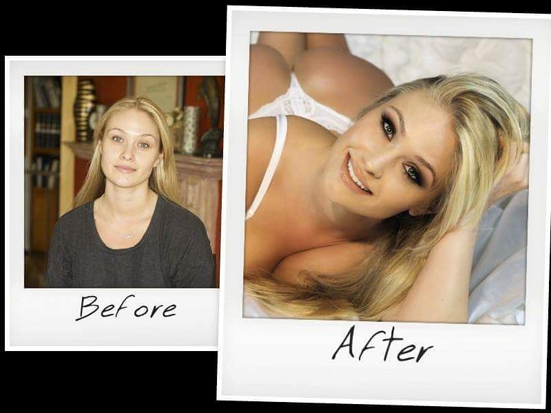 bestboudoirla's tweet photo. Of course she is gorgeous before, but playing around with makeup and lingerie was great fun! #boudoir #beforeandaft… https://t.co/uJENehQu3f