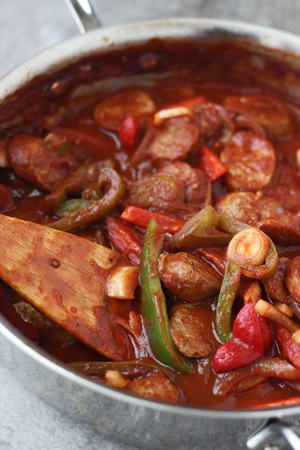 LorimerM's tweet photo. Who's in the mood for some Homemade Sausage &amp; Peppers? https://t.co/BcQZR0y5cv