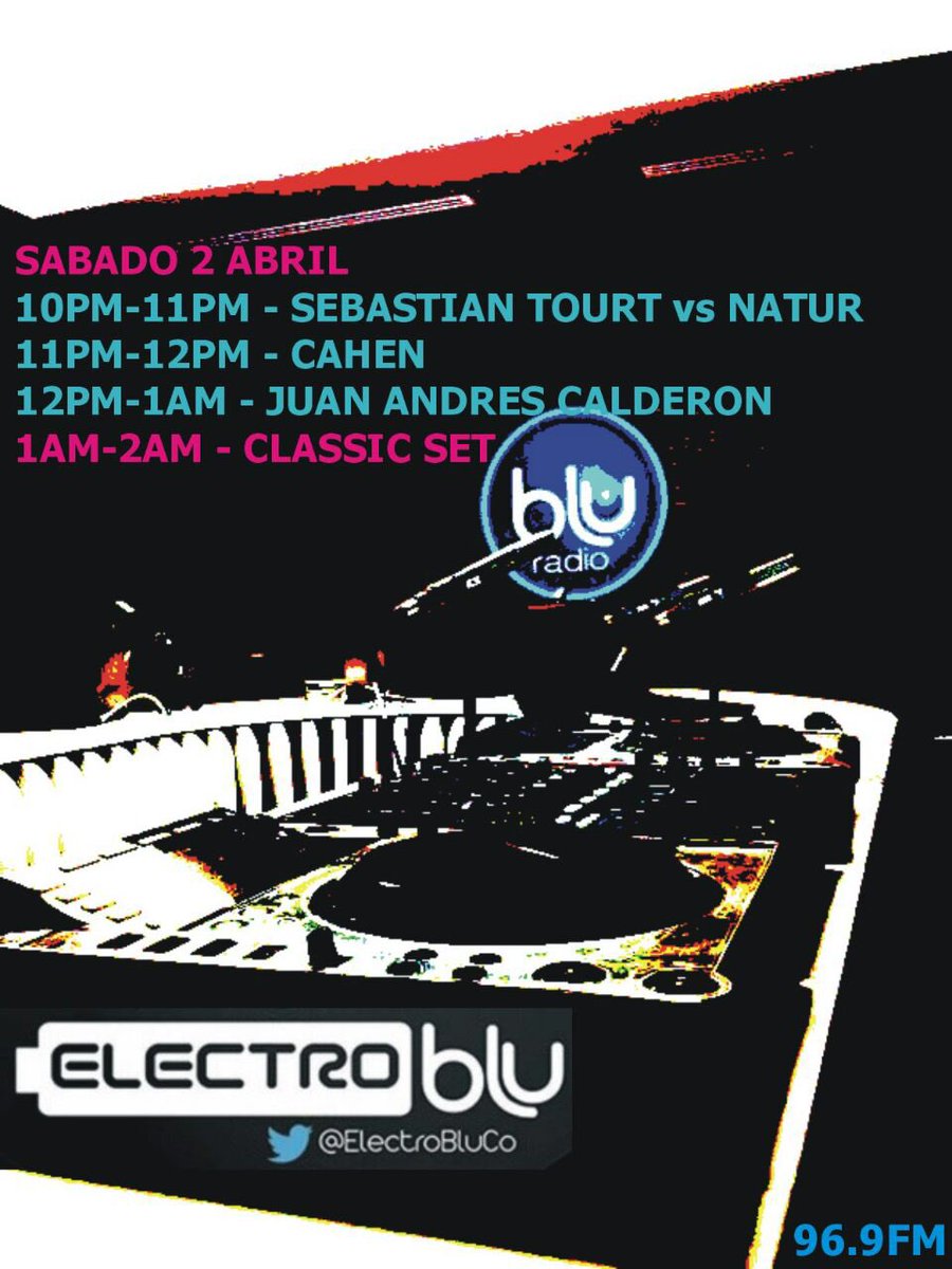 ElectroBluCo's tweet photo. Nos encontramos en @BluRadioCo esta noche, después de las diez???
@jpopina @electroshowsbe https://t.co/QRLhfztX6F