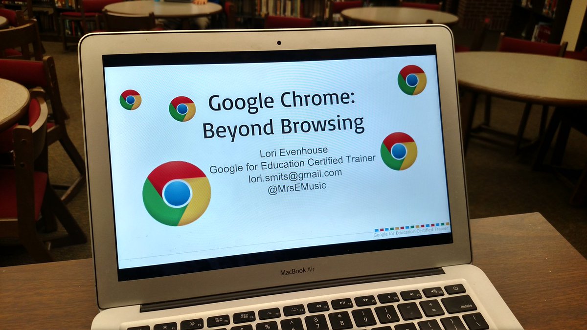 Why is Chrome the most useful browser out there? Find out at 1:15 in the library! #giesummit @AppsEvents1