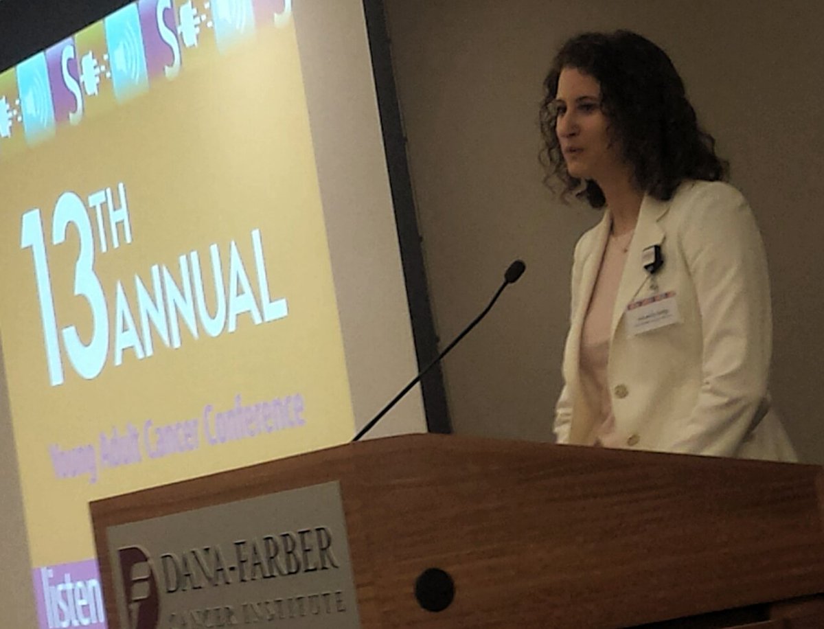 jfmoran's tweet photo. "We're at the cusp of a transformative era in cancer treatments." Dr. Amanda Redig. #YAcancer16. @DanaFarberYAP https://t.co/yPxKvLVq9K