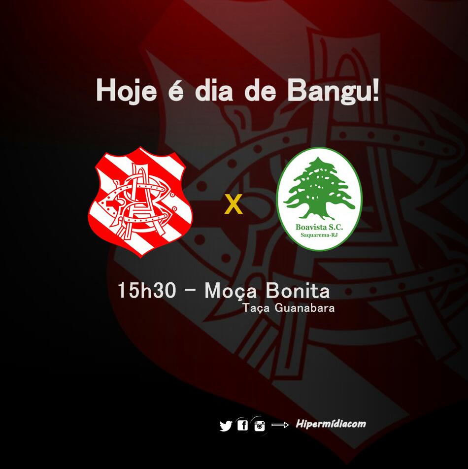 HipermidiaCom's tweet photo. @BanguAtletico x @BoaVistaSport. Nossos clientes Rafael Henriques e Paulo Barrach em campo! #HojeÉDiaDeBangu. 15:30 https://t.co/5SHbT33KTS