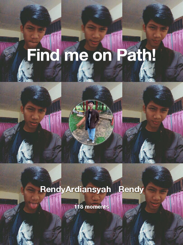 rendy_rendy213's tweet photo. Find me on #Path now! Go to https://t.co/ujAK1O8hkG https://t.co/jc9iQEeX0C