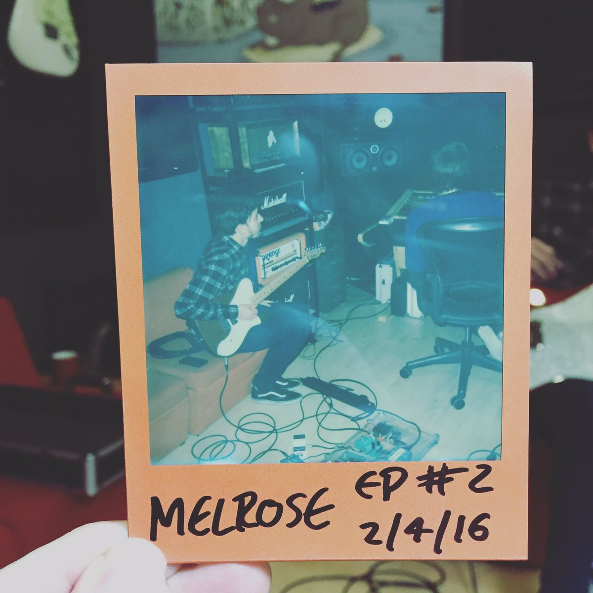 melrosepoppunk's tweet photo. Finishing our new record this weekend with @emelinestudios https://t.co/ws8fghk0rK
