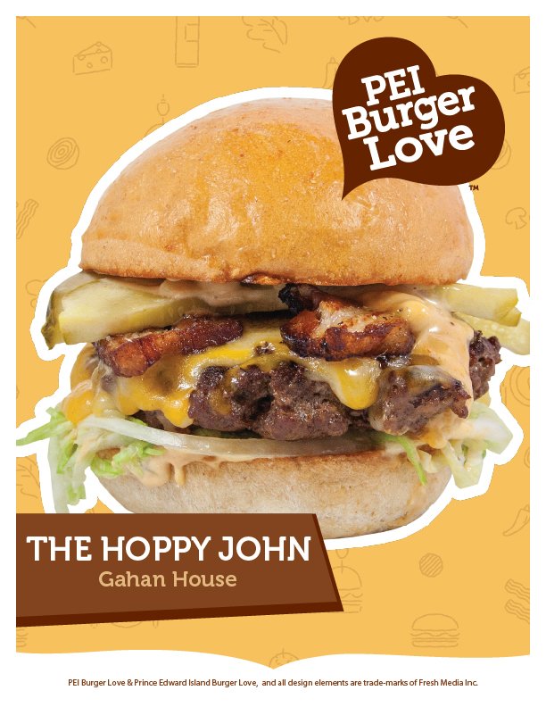 PEIBurgerLove's tweet photo. BEEFY PROFILE: You'll be so 'hoppy' you had your Monday lunch with this tasty burger from @GahanPub! https://t.co/8CS8PWOBSo
