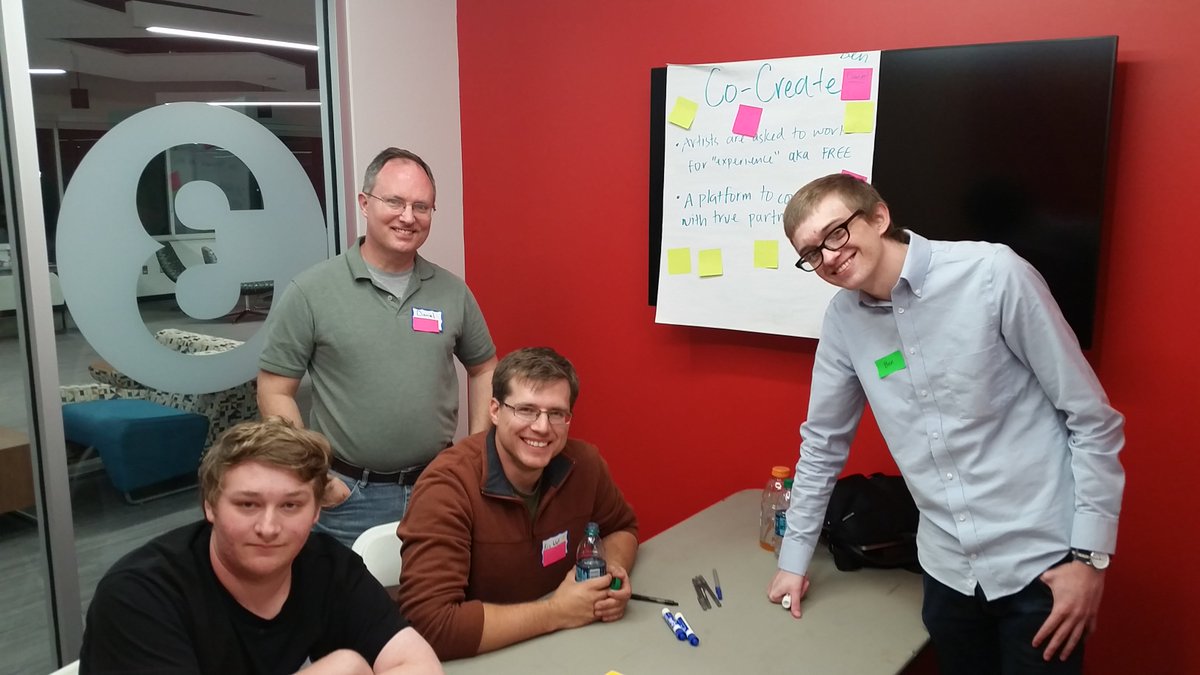 StartupWkndOU's tweet photo. Co-Create! #SWOU https://t.co/i1mXiIh18e