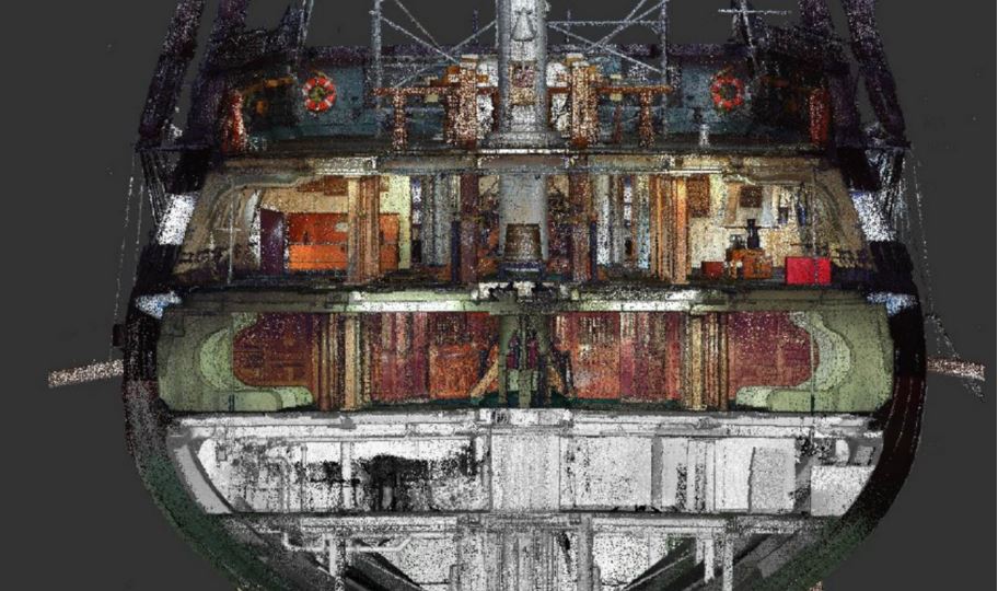 dirdim's tweet photo. Hey @LightCityBmore, idea for #nextyear: we 3D scanned inside the Constellation. Would make a great laser projection https://t.co/D6KNChIRnT