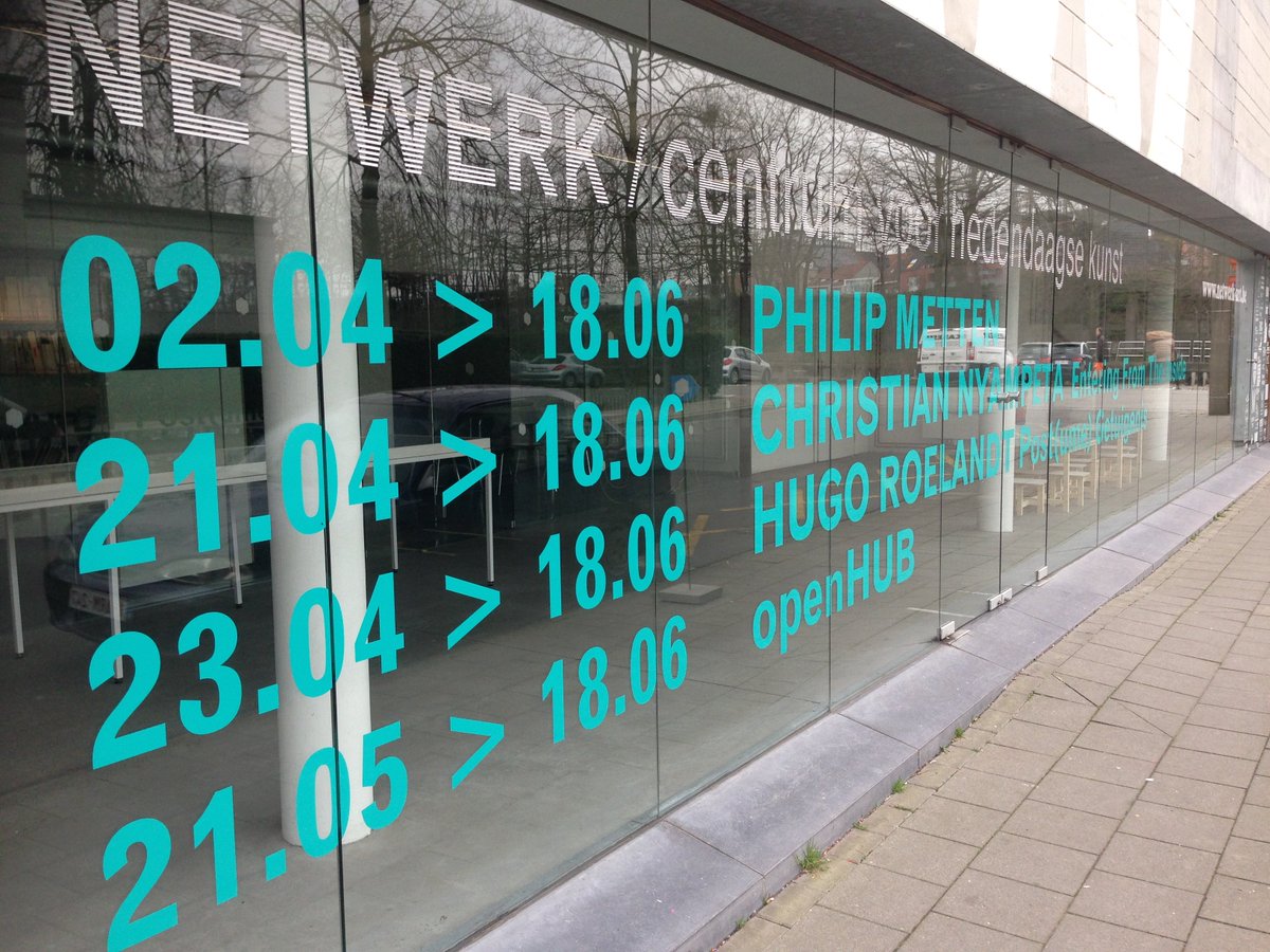 netwerkart's tweet photo. Going on right now! Opening event solo Philip Metten + concert Easter > W E L C O M E
#UnderstandingTerritoriality https://t.co/mnUXGna4A7