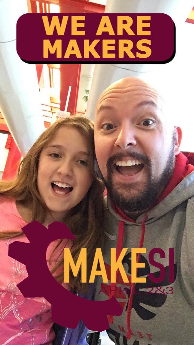 iTomHarness's tweet photo. Some great fun with #SnuggleBunny at #MakeSI @makesi https://t.co/rMqrEuTqHG