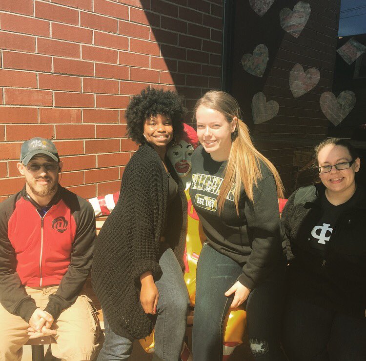 caluapo's tweet photo. "We can't fix the world's problems, but we will do what we can to make a difference where we can." 💛💙 #ΑΦΩ #RMHC https://t.co/DCZ5ctLCIY