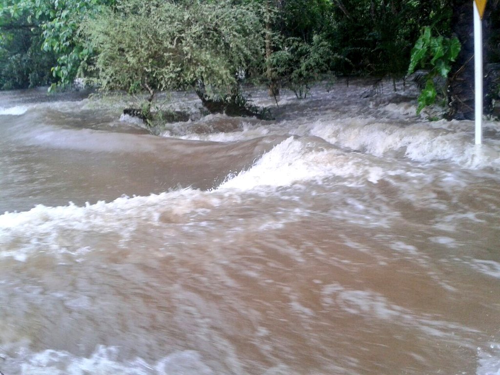 UNGRD's tweet photo. Imágenes de última hora de la fuerte lluvia que cayó en San José del Guaviare @IDEAMColombia @GoberGuaviare https://t.co/n5n0miWlna