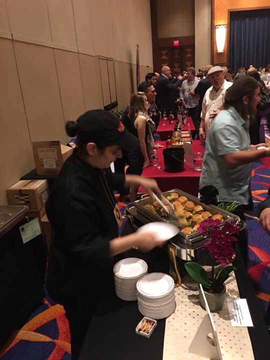 munchiesft's tweet photo. Whiskey Fest @MoheganSun # We had a great time last night! Thanks to everyone that came out!!🍔🍔 https://t.co/ZaOJnv7WiY