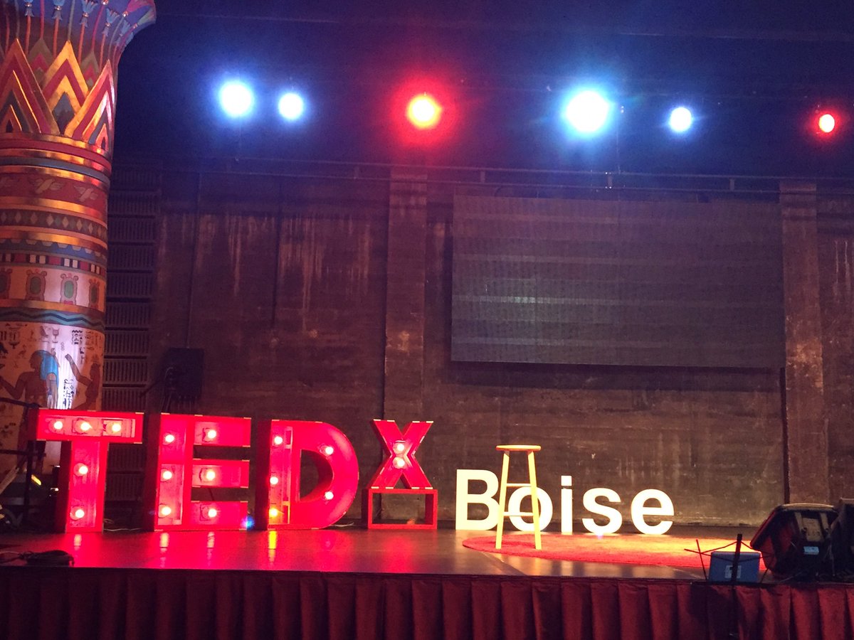 KevinHarbauer's tweet photo. Waiting for #tedxboise2016 to start... https://t.co/68PqDgyA5l