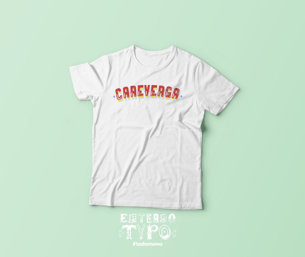 todomono's tweet photo. #Careverga
#EstereoTypo #todomono
Disponible en la #TiendaMONO (Calle 76 # 53-54 Barranquilla) https://t.co/DOahdJuTKe