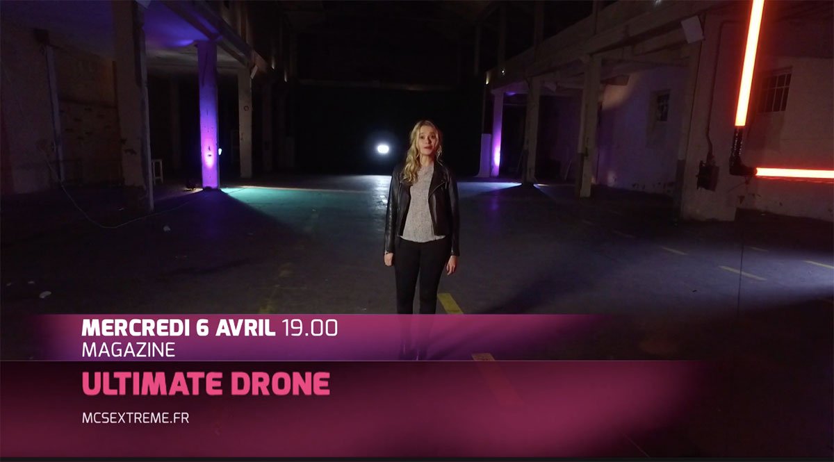 CourseDeDrone's tweet photo. Ultimate Drone : teaser pour l'émission de @MCSExtreme sur l'actualité des drones et du FPV https://t.co/u3P7hlEUM2 https://t.co/pUudOZcOKn