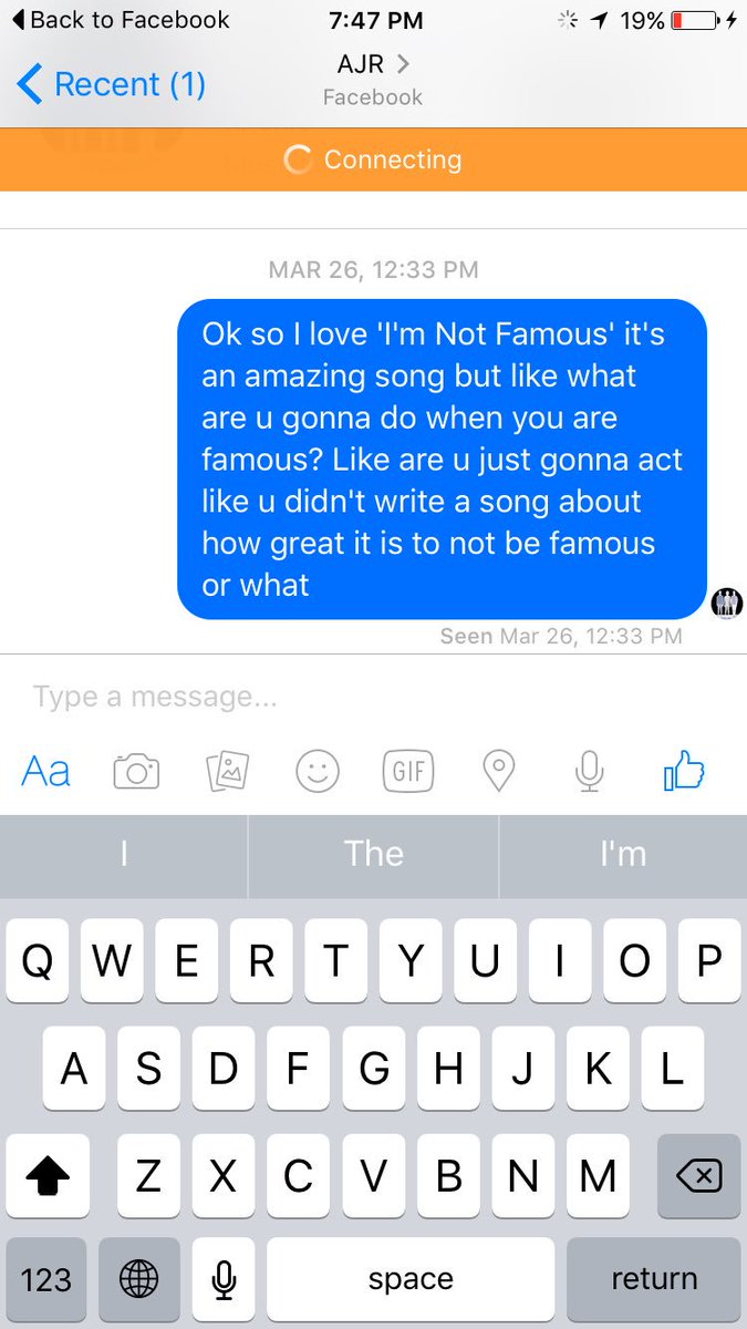 patti0505's tweet photo. When @AJRBrothers won't answer ur question and ur like :/ :/ :/ https://t.co/f10wt4HyPh