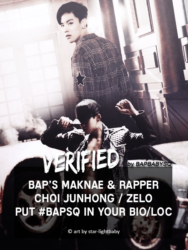 BAPBabySQ's tweet photo. [V] BAP's Zelo @byjelo_ yessir! '-')7 Put #BAPSQ in ur bio/loc. Keep support and love BAP! https://t.co/n9LHutOm0D
