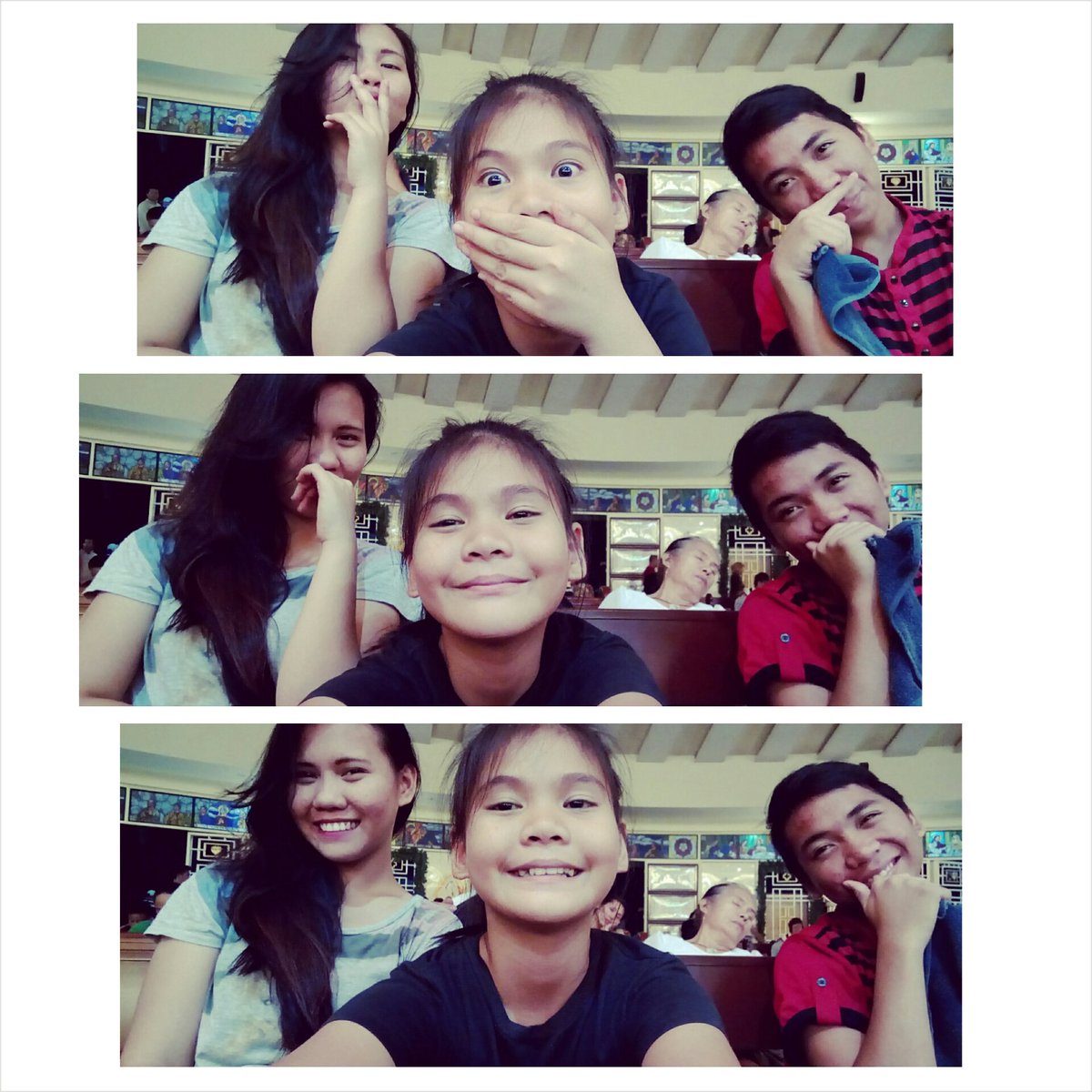 SiLaisaa's tweet photo. 👼 Si Bita Si Laisa ug Si Kim natulog💤 haha 😂🌄 #God #Family #Divinemercy #DancingSun https://t.co/vaqyLVLLRD