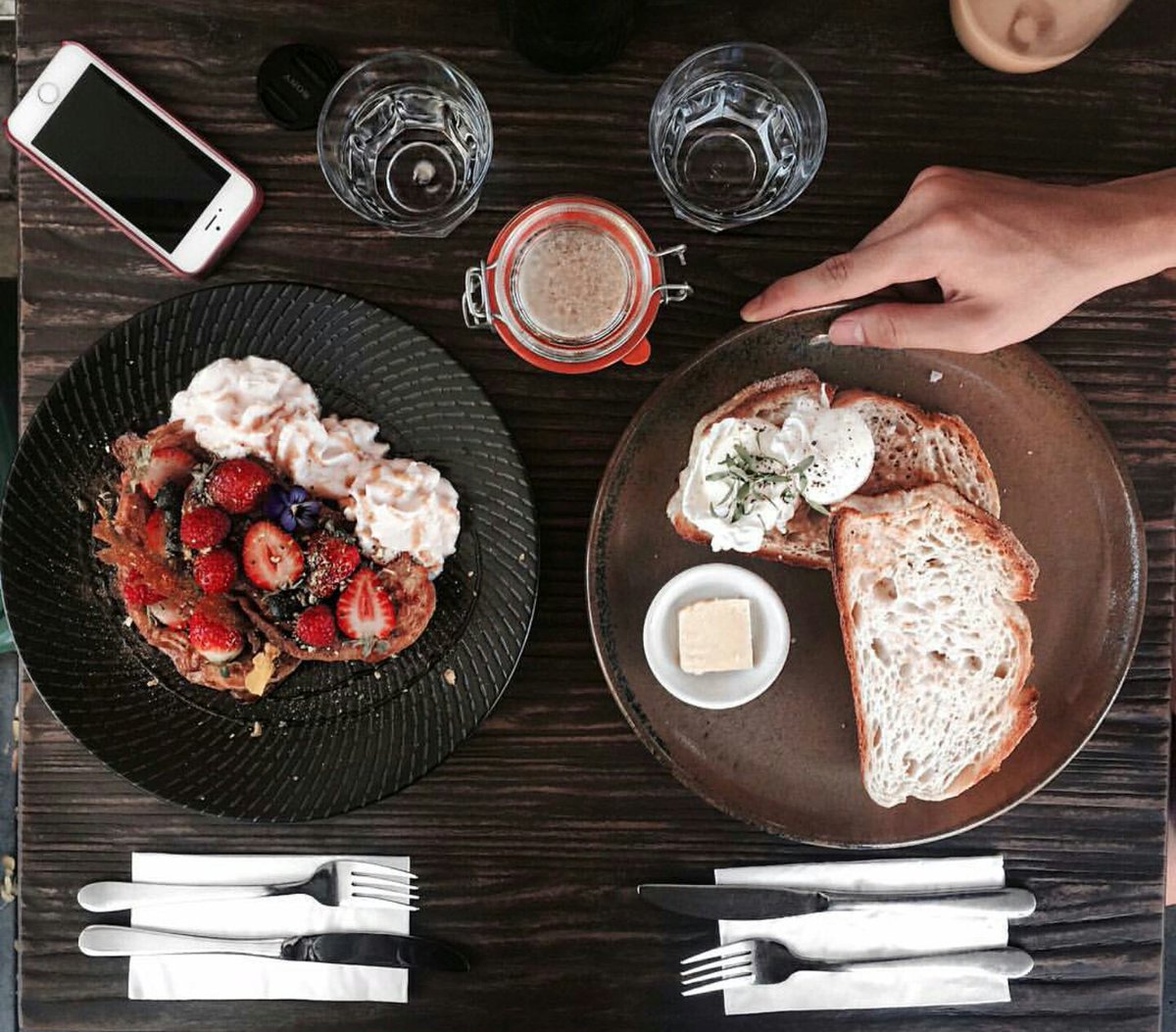 RundleStEast's tweet photo. Sunday brunch goals via @brendaeve 🍴 #exchangecoffee #RundleStEast https://t.co/KZHZ0blqVf