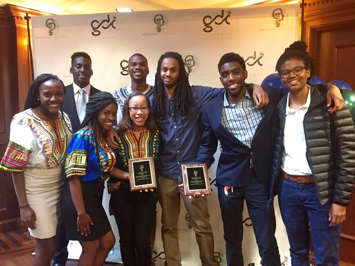 _britttmarieee's tweet photo. HowardU students winning at the Georgetown Innovation Development competition! @HowardU #AFRECON https://t.co/iFGdmTHeFl