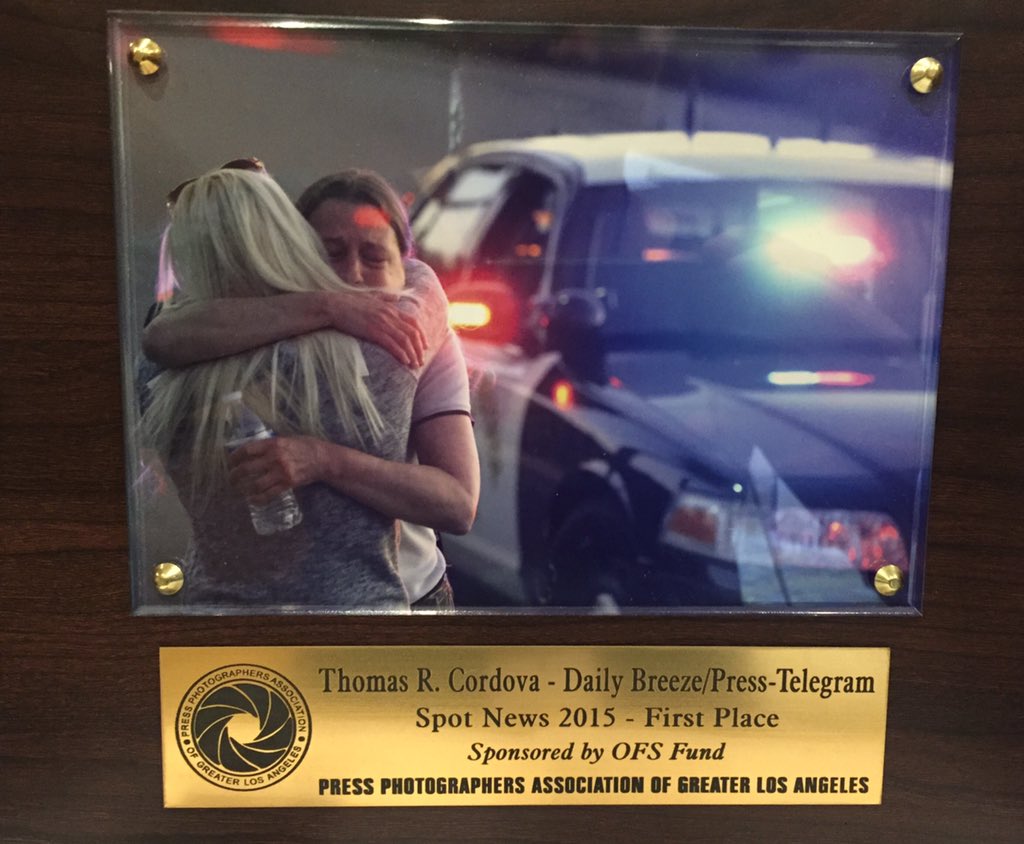 JCMaherPhoto's tweet photo. Congrats to @Artscphoto for his @PPAGLA first place win in Breaking News for the San Bernardino shootings. https://t.co/LWyOrSOo3V