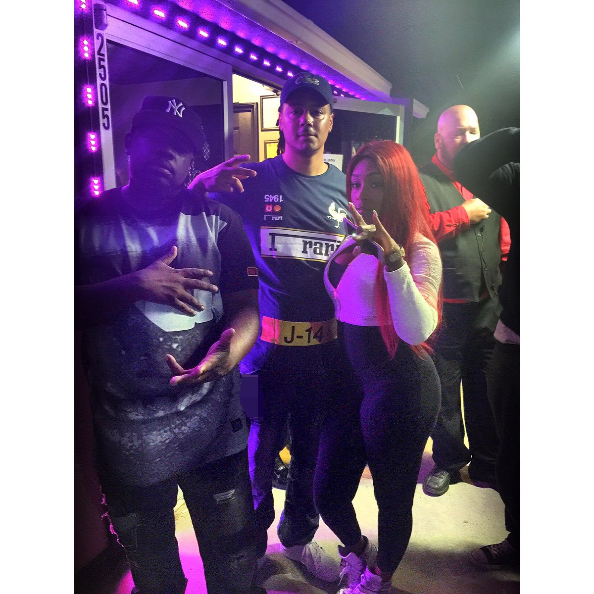 blanco_dinero's tweet photo. #Salute @TinyTDaBoss breezing thru the city last night go follow her now #GGMB #MBEnt https://t.co/y5UQBDbPQh