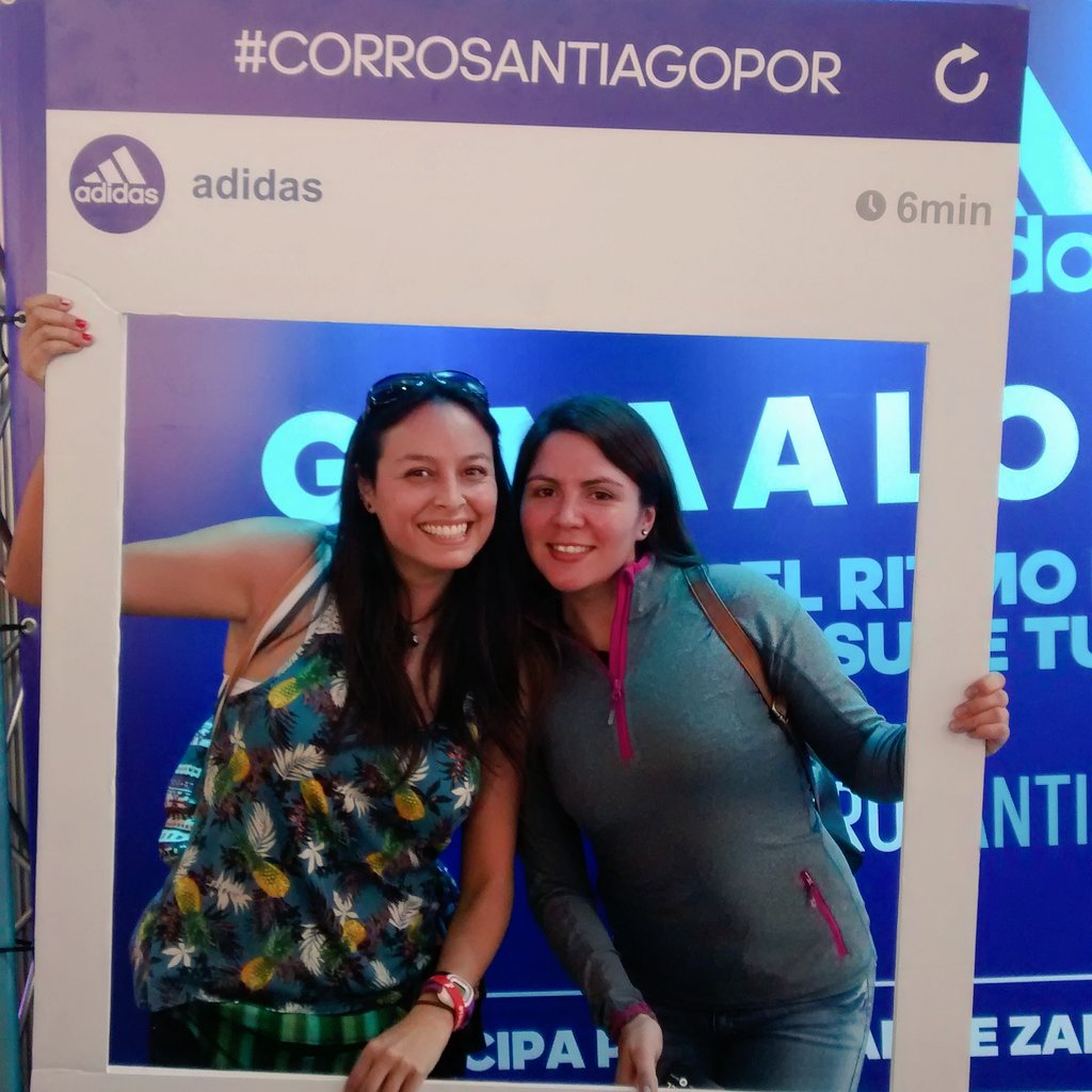 gabi__SF's tweet photo. #corrosantiagopor hacer menos de 2 hrs! #VQSP  #runwolfclub 💪💪💪🏃🏃 @adidasCL #boostgirl https://t.co/wV27W9mspC