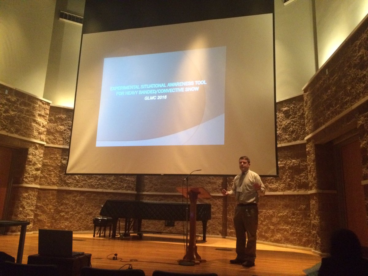 NWI_AMS's tweet image. Nathan Marsili from NWS Northern Indiana! #GLMC2016