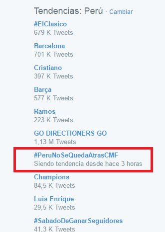 SileyThecat's tweet photo. @ClubMediaFest @oRniok SOMOS TT EN PERU :D #PeruNoSeQuedaAtrasCMF https://t.co/9CruRCJoaQ