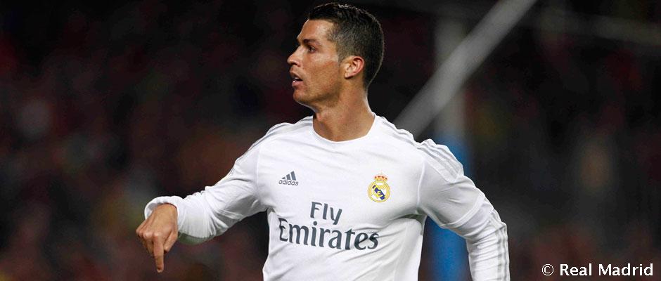 realmadrid's tweet photo. ¡@Cristiano marcó en su victoria 250 con el Real Madrid! 🔝⭐

https://t.co/VhVC7e9lV8

#RMClasico #RMLiga #HalaMadrid https://t.co/ZZNL2S38nE