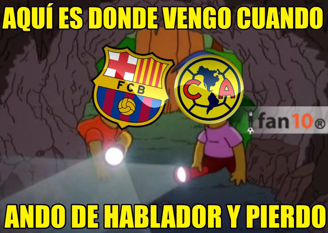 SoyFan10's tweet photo. A la cueva, Barcelona. 😂 https://t.co/ePasqjBuGI