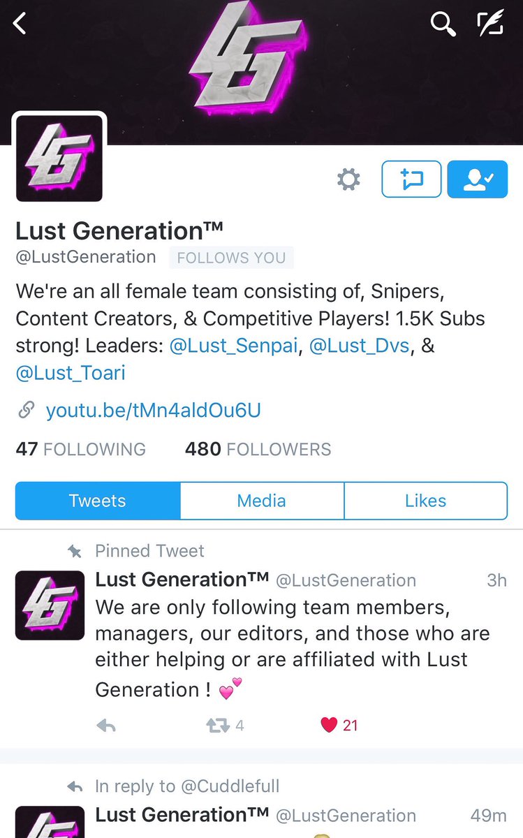 KaiForbidden's tweet photo. These female gaming ladies are amazing if you are ever interested check out the page!๐ฎ #LustGeneration @Lust_Senpai https://t.co/7XiG22w1pb